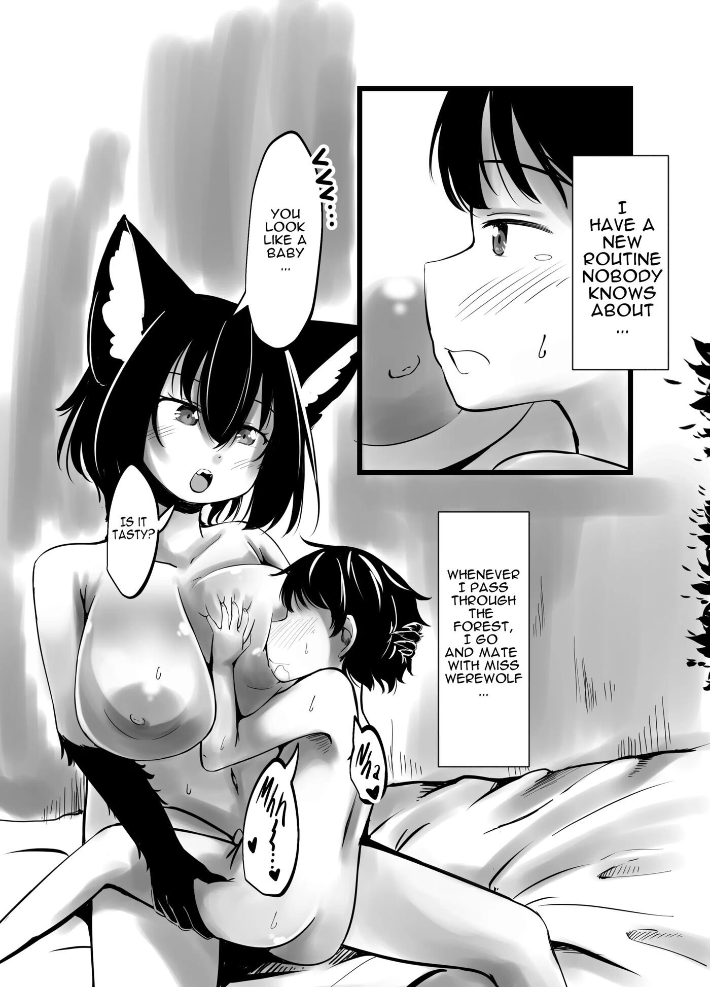 A Story Of A Werewolf Woman Who Took Me Into Her House And Forced Me To Mate With Her Chapter 1000 Page 41